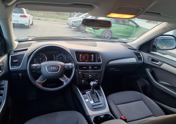 Audi Q5 cena 77800 przebieg: 186000, rok produkcji 2013 z Żabno małe 497